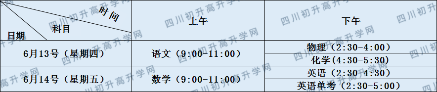 溫江中學2020年招生簡章