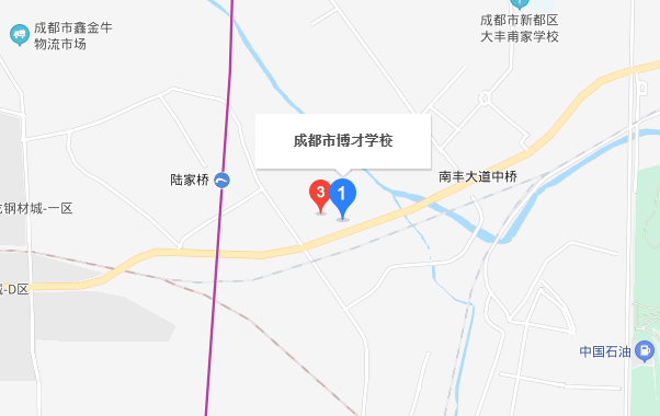 金牛區(qū)博才學(xué)校地址在哪里？